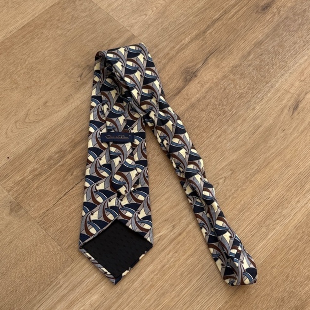 oscar de la renta vintage tie